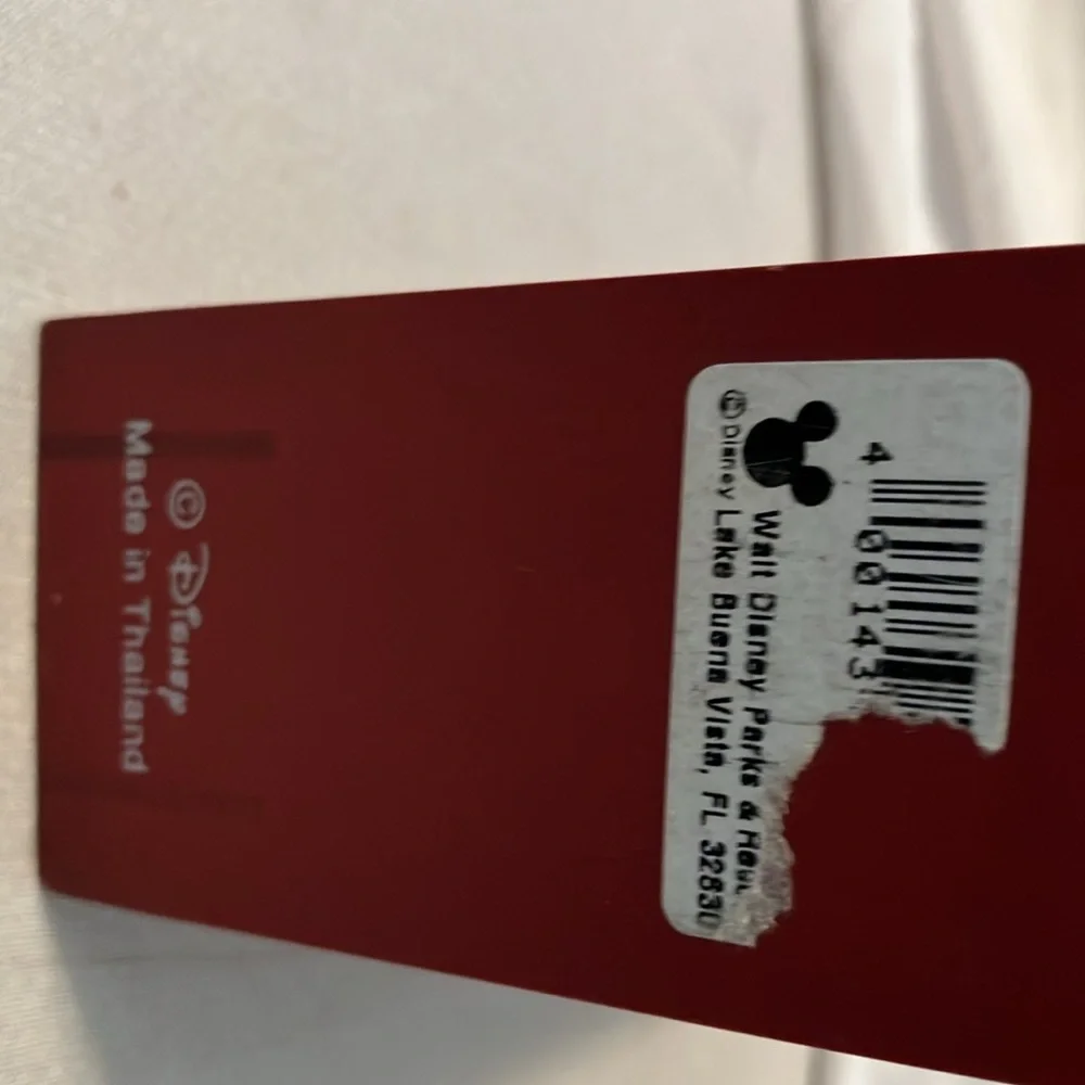 New.  Disney Reversible Mickey Mouse frame with mouse cut details. Nice redwood - Picture 4 of 12